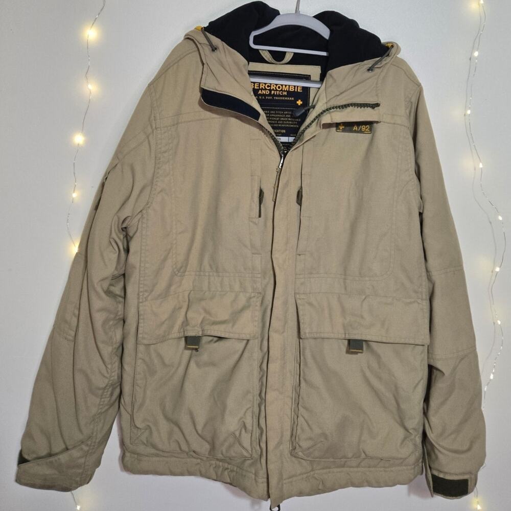 VINTAGE ABERCROMBIE & FITCH Cargo Field Jacket Small